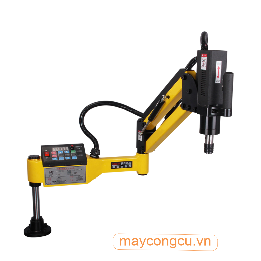 Máy taro điện tự động công nghiệp cần tay xoay linh hoạt M3-M16